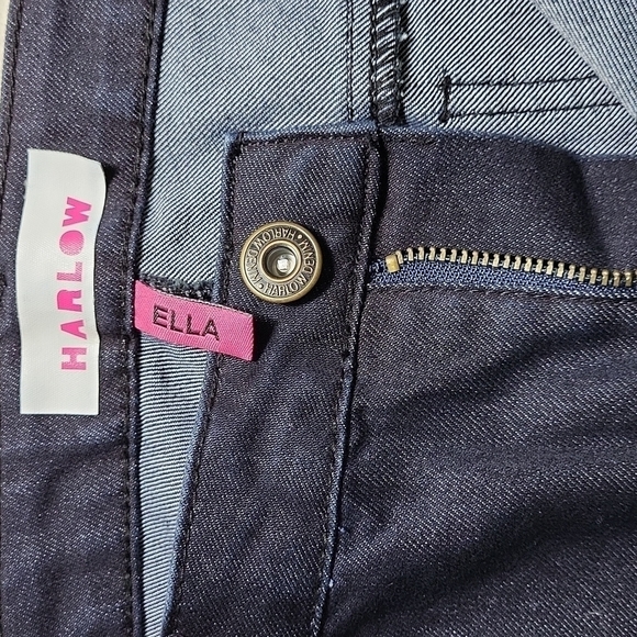 Harlow Ella Dark Wash Mid-rise Bootcut Jeans - Picture 5 of 6